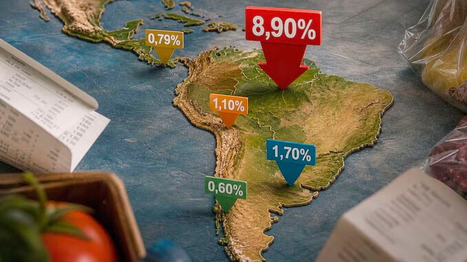 A pesar de la desaceleración, la Argentina sigue siendo el segundo país con mayor inflación de la región